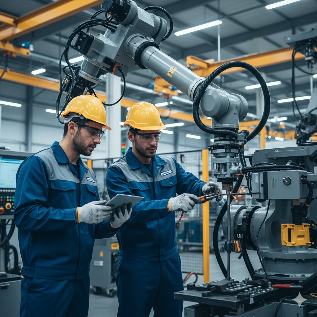 Servicios de mantenimiento industrial para optimización de equipos y maquinaria